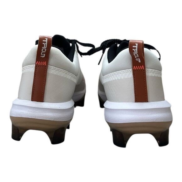 Nike Force Zoom Trout 9 Pro MCS Baseball Cleats White FZ8644-100 Men’s Size 9 - Picture 4 of 10